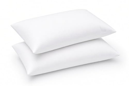 Egyptian Cotton 200 Thread Count Pillow Cases 2 Pack (White)
