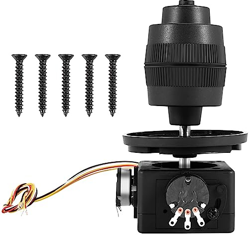 Fayrimi 4-axlad joystick potentiometer knappkontroll för -D400X-R4 10K 4örseglad vipppotentiometer, svart