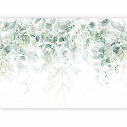 murando - Carta da parati Foglie Elegante 450x315 cm Fotomurali in TNT Murale alla moda Decorazione da Muro XXL Poster Gigante Design Cameretta Carta per Pareti Soggiorno - Fiori Natura b-C-0615-a-d