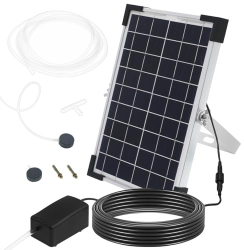 Toddmomy Bomba De Solar Para y Estanques Bomba De Agua Para Circulación Operación Energía Solar Múltiples De Para Transporte y Pesca