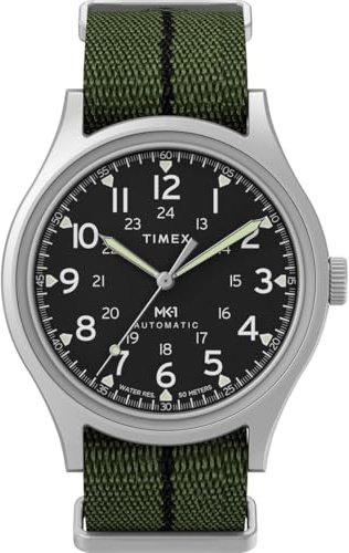 Timex Montre Analogique Automatique pour Hommes Military MK1