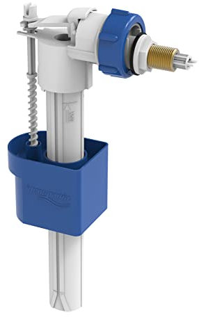 Edouard Rousseau - Robinet Flotteur Silencieux pour Réservoir WC Apparent et Encastré - Clapet Anti-Refoulement, Silencieux, Norme NF - 225 x 123 x 70 mm