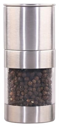 Cmis Kbei Manuelle Salz- und Pfeffermühle, Edelstahl, tragbar, Küchenmühle, Muller Werkzeug