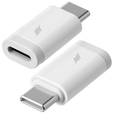 suuosl Adaptateur USB C vers Lightning, Adaptateur Lightning USB C PD Charge Rapide et Transfert de Données pour 14 Pro Max 13 12 11 X XR, i Pad/Air Pods, Pas pour Les écouteurs/Audio/OTG