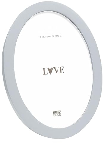 Deknudt Cornici Portafoto, Legno, Argento, 15 x20 cm