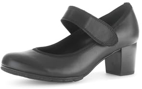 Gabor Escarpins à lanières pour femme, chaussures à talons pour femme, meilleur ajustement, Noir 27., 40 EU