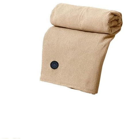 Manta térmica USB portátil, chal térmico portátil 2025, manta eléctrica portátil para exteriores, 3 engranajes, 8 zonas de calefacción, manta térmica inalámbrica con cremallera para cuello y hombros