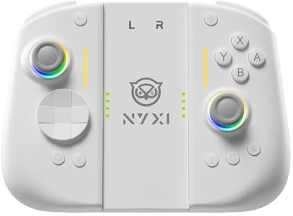 NYXI Hyperion 3 Manette Switch 2 – Premier Manette sans fil de tiers au monde pour Switch 2, Joystick à effet Hall, Gyroscope à 9 axes, Récupération & Bouton C, Turbo & Vibration, Ergonomique