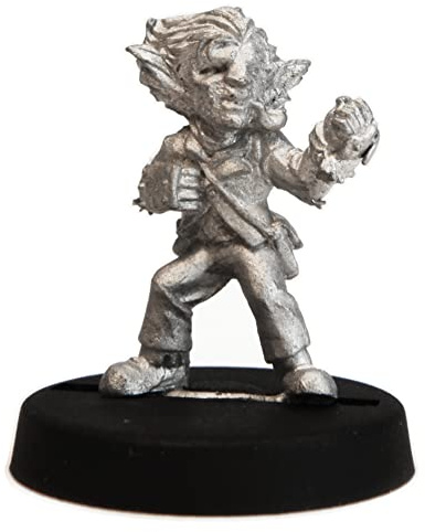 Stonehaven Gnome Monk Miniature Figure (for 28mm Scale Table Top War Games) - Made in USA