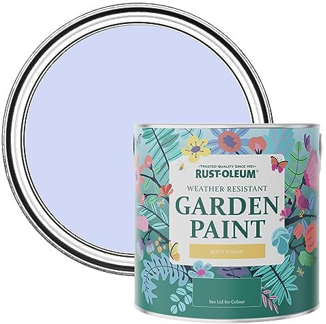 Rust-Oleum Purple Mould-Resistant Garden Paint In Matt Finish - Be My Mermaid 2.5L