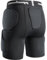 COOLOMG Jugend Gepolstert Kompressionsshorts Kinder Protektorhose mit Schalen-Tasche für Hüft, Steißbein und Oberschenkel für Fussball Football Rugby Softball Basketball M