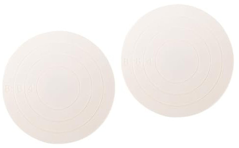 PRETYZOOM 2 Piezas Mini Plato Giratorio para Pasteles azúcar Mini Plato Giratorio para Galletas decoración Galletas Decoración de Mesa para Kit de decoración el plastico