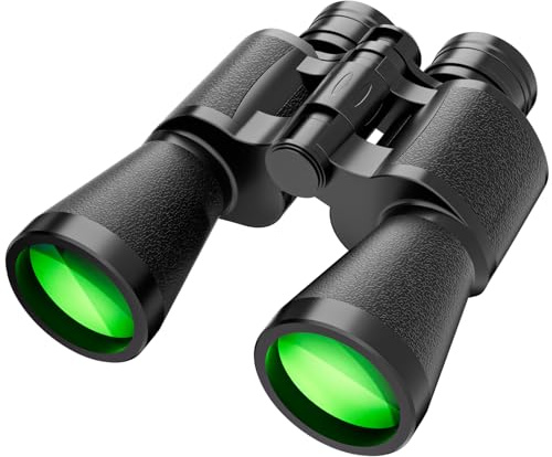30x50 Hochleistungsfernglas für Erwachsene - Kompaktes wasserdichtes Fernglas für Vogelbeobachtung - Wasserdicht Ideal für Vogelbeobachtung, Jagd, Konzerte, Reisen, Camping & Outdoor-Aktivitäten