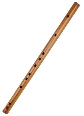 Bambu Flöjt Kit Klassisk Bambuflöjt 6håls Träblockflöjt Musik Träblåsinstrument(F)