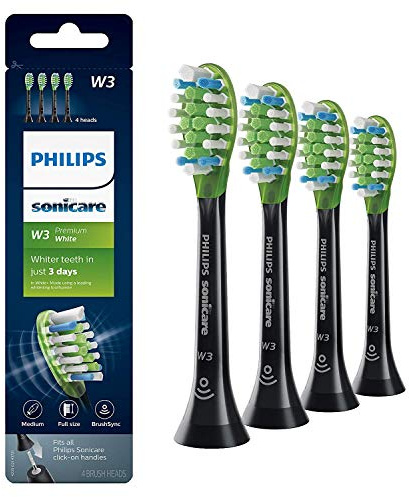 Philips Sonicare HX9064/95 Bürstenköpfe 4 Stück schwarz
