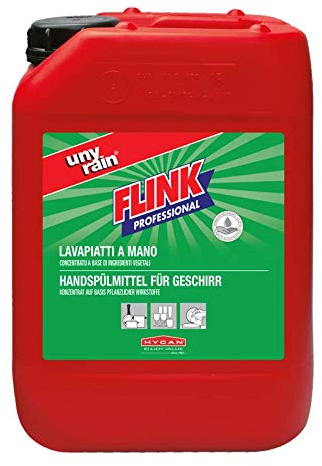 Hygan Unyrain - Detergente para vajilla (respetuoso con el medio ambiente, con materias primas a base de vegetales, contenido: 20 L)