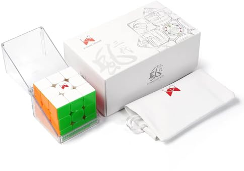 Taolele QY X-Man Tornado V3M Magnetic Speed Cube, 3x3 Standard Version Klisterlös Magic Cube Qiyi XMD Tornado V3 M Pusselleksaker (Standard Version)