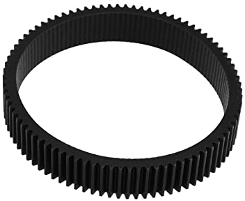 SG Store Anello Di Messa A Fuoco Senza Soluzione Continuità Obiettivi 60-67 Mm Diametro Segui l'anello Di Messa A Fuoco Standard 0.8 Mod Rotazione A 360° Accessori Obiettivi Videocamera Nero