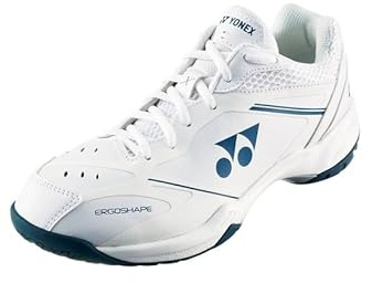 YONEX Power Cushion 65 X4 Chaussures de badminton pour homme – Amortissement Power Cushion et semelle Radial Blade pour une performance optimale, Blanc., 39 EU