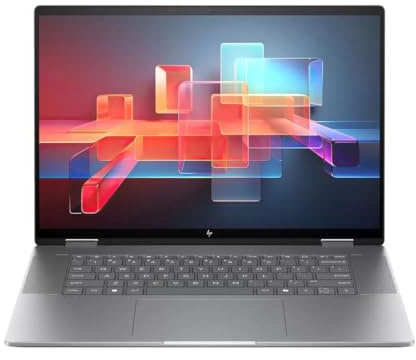 HP Envy x360 AMD Ryzen 5 8640HS 16GB RAM 512GB SSD 16 2in1 Laptop Convertible 16-ad0006na Convertible Touchscreen Laptop 2K Silver Windows 11 Home