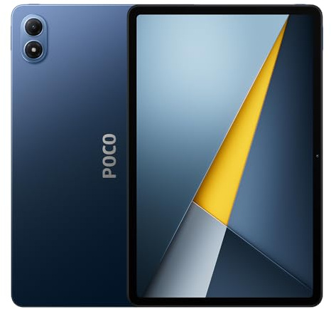 XIAOMI POCO Pad M1 Tablet Snapdragon 7s Gen 4 12.1 120Hz 2.5K Display 12000mAh 33W Fast Charging Pad PC HyperOS 2 8GB+256GB Blue with Charger