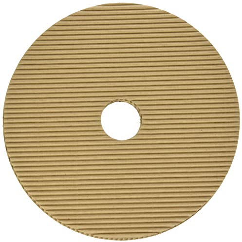 Brinsea Korrugerad kartong kläckningsmatta för Maxi-ägginkubatorer, texturerad engångslucka golvbeläggning för att förbättra greppet för kyckling, enklare rengöring, paket med 6 mattor