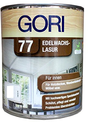 10L Gori 77 Edelwachslasur weiß