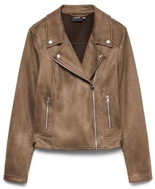 VERO MODA Vmjose Falsk mockajacka Noos shorts dam, Choklad, S