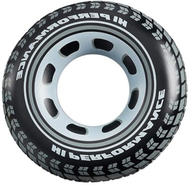 Schwimming Ring Erwachsene Teenagern,91cm/114cm Luftmatratze Schwimmreifen Aufblasbar schwarz Aufblasbare Schwimmbecken Schwimmer,Schwimmring Röhre für Männer Jungen Schwimmbad Wasser Party (91cm)