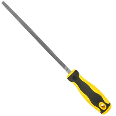Filar för metall, verktygsfiler för metall | Professionella träfilar | Fyrsidig trärivare med ergonomiskt handtag, fyrkantig metallfil för arkivering, skärning och polering, ma verktyg