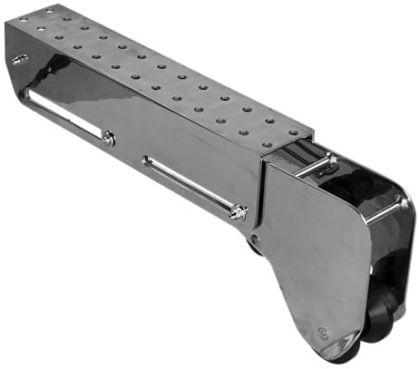 Lewmar Extendable Pontoon Bow Roller for Use with Venta Anchor Winch, Keeps Anchor Stowed When Not in Use, Gas Spring Automation, Same Mounting Footprint as Standard Bow Rollers - 66840555