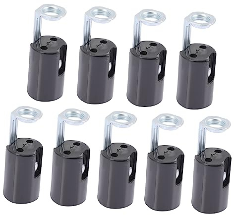 Uonlytech 9piezas Base De Lámpara De Vela Soporte Para Candelabros De Portalámparas Duraderos Y Seguros Para Lámparas De Pared