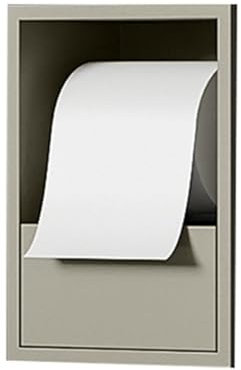 AYVADA Nicho de Ducha Empotrado de Acero Inoxidable con Puerta extraíble, Hueco para Estante de baño, nicho para Inodoro Individual para Mejorar el hogar, Ligero (Verde Claro, 17 x 23 x 12 cm)