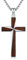 MEDWISE Holzkreuz Kette für Herren S925er Sterlingsilber Natürlicher Ebenholz Kreuz Anhänger Kreuz Halsketten Schutz Amulett Schmuck Geschenke für Männer Frauen Vater Ehemann Freund Frau