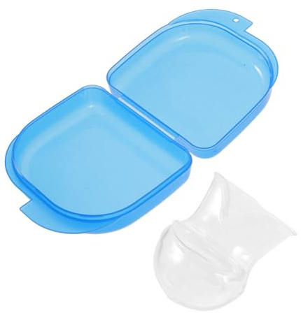HONITANO Dispositivo Antirronquidos Tapa De Lengua Azul Mini Tapón Para Ronquidos Transpirable y Cómodo Para Dormir Solución Efectiva Para Dejar De Roncar Uso Nocturno