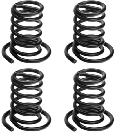 MonoSora Molle di sospensione di ricambio per sedile tosaerba, confezione da 4 – M154605 compatibili con trattori compatti X300 X500, diametro bobina 0,5 cm, diametro esterno 5,6 cm, struttura in