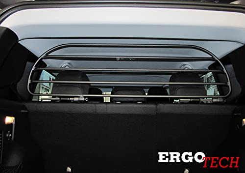 ERGOTECH Filet Grille de séparation Coffre pour JEEP Renegade RDA65HBG-M, pour Chiens et Bagage. Sûr, Garantie!