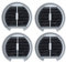 YanBan 4 Stück Hepa-Filter für 17 kPa für Xiaomi Mijia Lite Wireless Staubsauger MJWXCQ03DY Ersatzzubehör