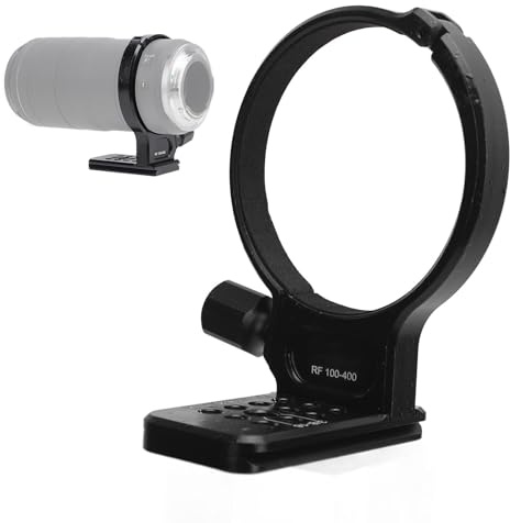 Base de Support D'anneau de Montage pour TréPied, pour RF 100 à 400 Mm F/5.6 8 is USM Support de Support de Collier D'objectif, Pied de Remplacement de Collier D'objectif avec