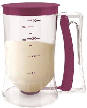 Distributeur de pâte à crêpes, outil de cuisine, séparateur de pâte, distributeur de précision, distributeur de pâte à mesurer, outil de pâte de qualité alimentaire, distributeur de pâte pour gaufres,