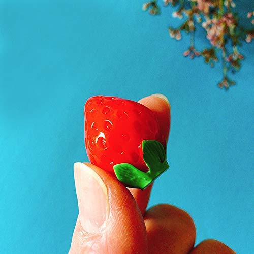 L/M/S Size Strawberry/Doll House/Miniature Fruit/Beautiful Cute Garden/Fairy Gnome/Moss Terrarium Decor/Crafts/Bonsai/DIY Supplies: 1 Size XL: Package Contains Seeds