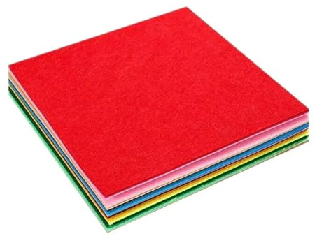 Feltväv, Fiberduksark av filt 40 st 1 mm färger Flera storlekar Sy Patchwork Set(20x20cm)
