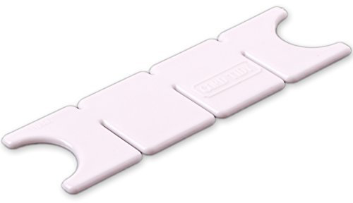 10x White Curtain Cord Tidies | Keeps Curtain Tape Cords Neat and in Place