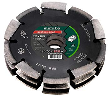 Metabo 628298000 628298000-2 Row Professional UP Diamond Milling Disc