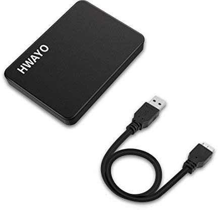 HWAYO 1.5TB Portable External Hard Drive Ultra Slim 2.5'' USB 3.0 HDD