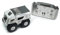 Time for Machine 3D-Puzzle Sherp ATV Modellbau Bauset, Silber, Militär, Batteriebetrieben, Radiokontrolliert, 165 Teile, 3+ Jahre, Unisex, Jungen und Erwachsene