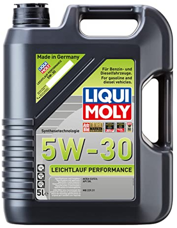 LIQUI MOLY | Leichtlauf Performance 5W-30 | 5 L | Oli motore | Sintetico completo avanzato | SKU: 21364