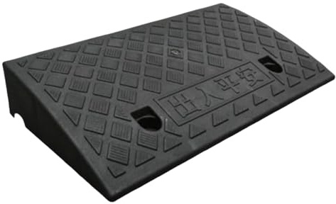 en Caoutchouc De Trottoir, Rampe De Seuil pour Marche Hauteur 5-13 Cm, Rampe De Bordure pour Trottoirs, Voitures, Camions, Accès, Vélos, Motos, Chiens, Fauteuils Roulants