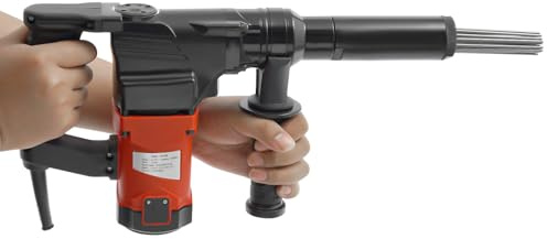 Escalador de agujas eléctrico de alta potencia, 1100 W, descongelador de agujas de mano, pistola de desoxidación, cincel de chorro eléctrico para eliminar óxido, escoria de soldadura y pintura