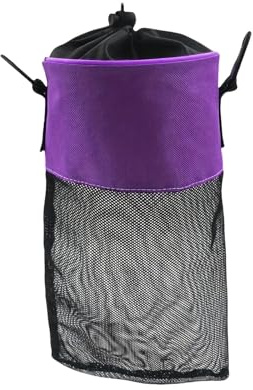 Colcolo Borsa per Mollette Da Bucato, Organizer per Mollette Da Bucato, Accessorio Salvaspazio, Organizer per Vestiti per Armadio, Viola
